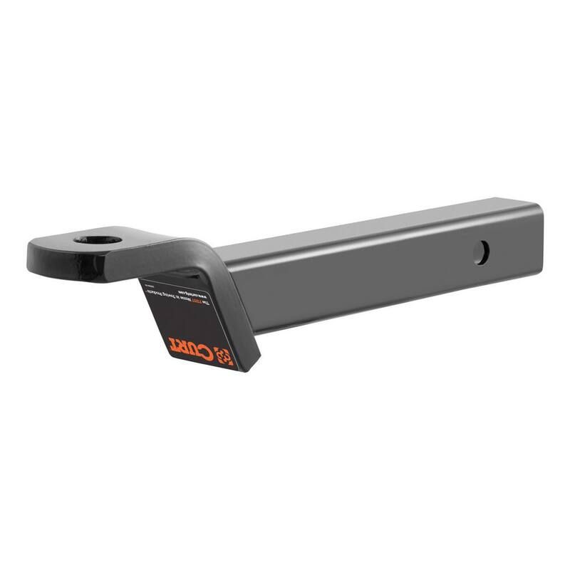 CURT Class 3 7,500 lbs. 2 in. Drop Trailer Hitch Ball Mount Draw Bar (2 in. Shank, 12-1/4 in. Long) - 45260