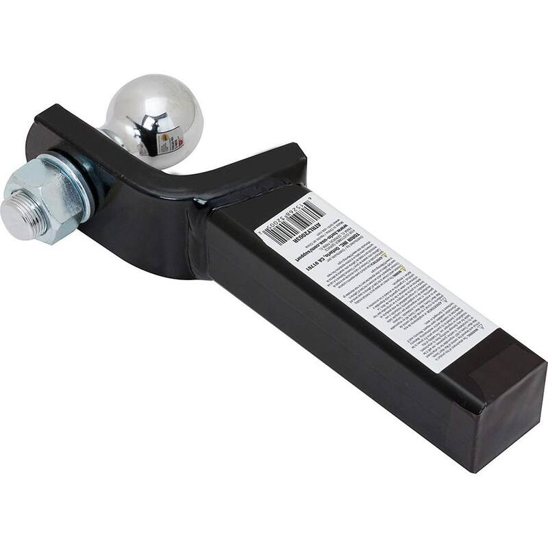 Big Red Class 3 6,000 lbs. Ball Mount with 2 in. Ball (2-1/8 in. Shank, 2 in. Drop) and Pin and Cilp - ATRLY2003R