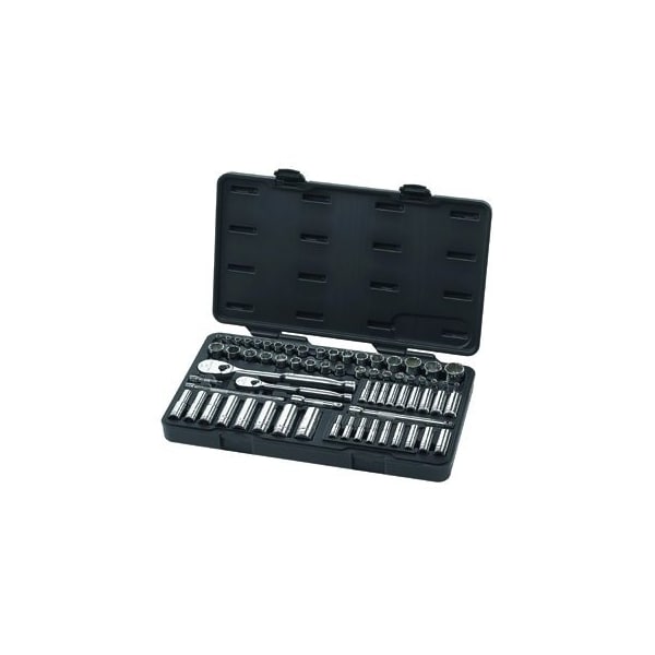 Apex Tool Group SKT SET 1/4/3/8" DR 6/12 PT SAE/MET 68 P - GWR83000