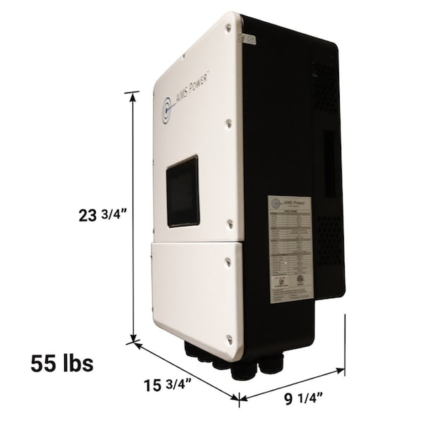 Aims Power Hybrid Inverter Charger 6.6 Kw Inverter Output 15Kw Solar Input Grid Tie & Battery Back Up - PIHY9600