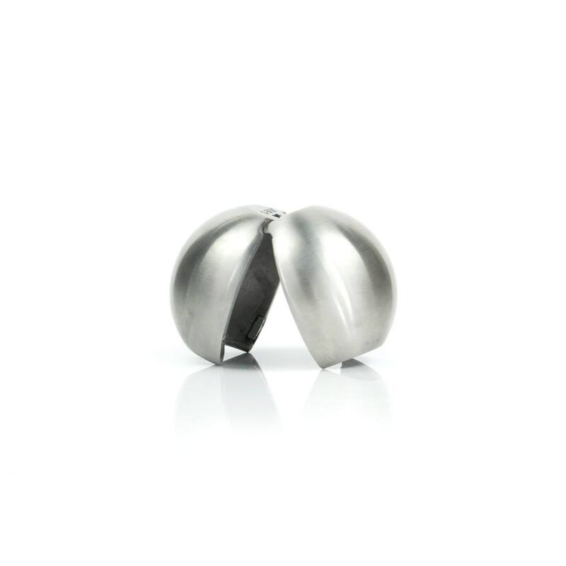 Weigh Safe Stainless Steel Tow Ball Converter - Convert 2" Tow Balls to 2-5/16" Tow Balls - Heavy Duty Clam Shell Design - WS07