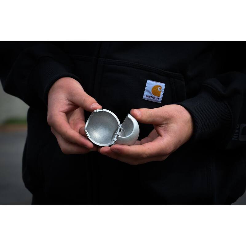 Weigh Safe Stainless Steel Tow Ball Converter - Convert 2" Tow Balls to 2-5/16" Tow Balls - Heavy Duty Clam Shell Design - WS07