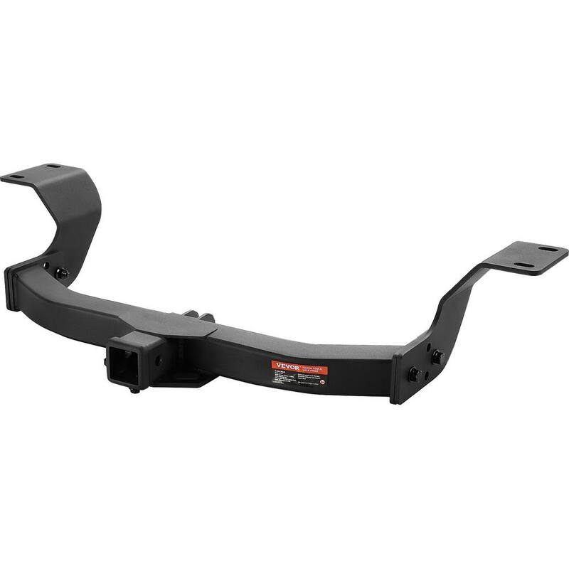 VEVOR Class 3 Trailer Hitch, 2 in. Receiver, Q455B Steel Tube Frame, Compatible with 2017-2023 Honda CR-V, 6000 lbs., Black - GGLJQTG2YCHOTGMJ9V0-730