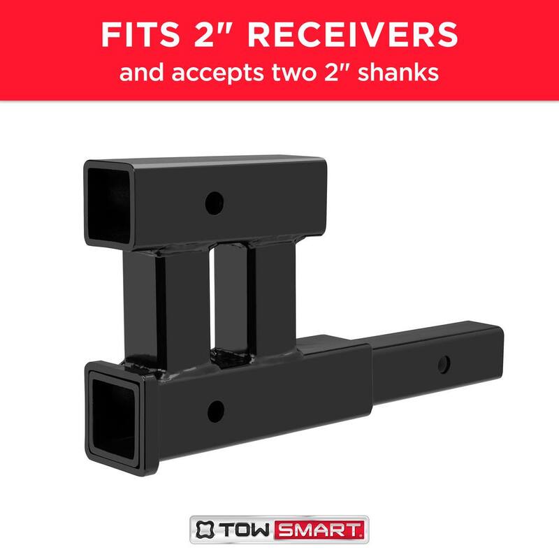 TowSmart 2 in. Dual Hitch Extension 4000 lbs. - 7063