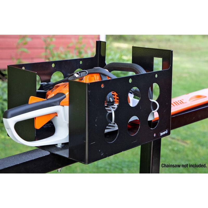 Buyers Products Company Landscape Trailer Multiuse Rack Holder for Chainsaws, or Hedge Trimmers - LT15