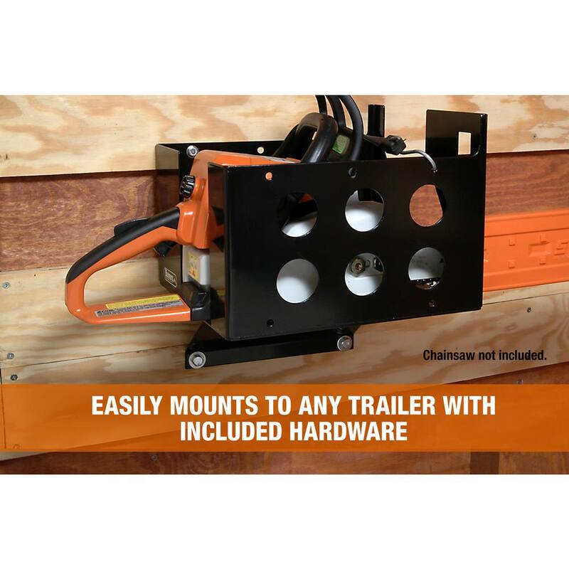 Buyers Products Company Landscape Trailer Multiuse Rack Holder for Chainsaws, or Hedge Trimmers - LT15