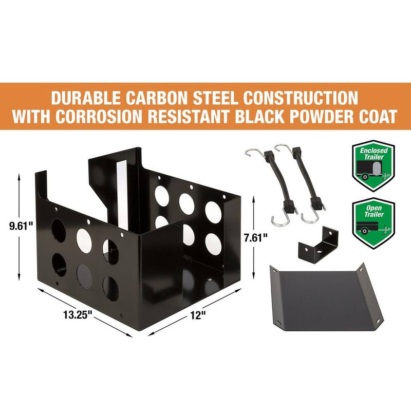 Buyers Products Company Landscape Trailer Multiuse Rack Holder for Chainsaws, or Hedge Trimmers - LT15