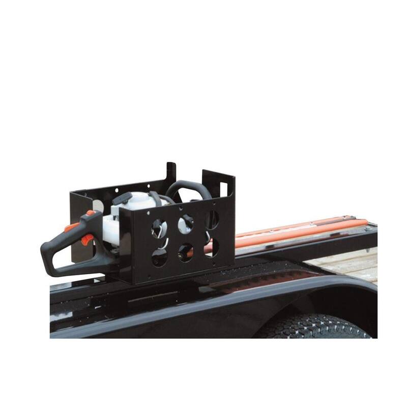 Buyers Products Company Landscape Trailer Multiuse Rack Holder for Chainsaws, or Hedge Trimmers - LT15