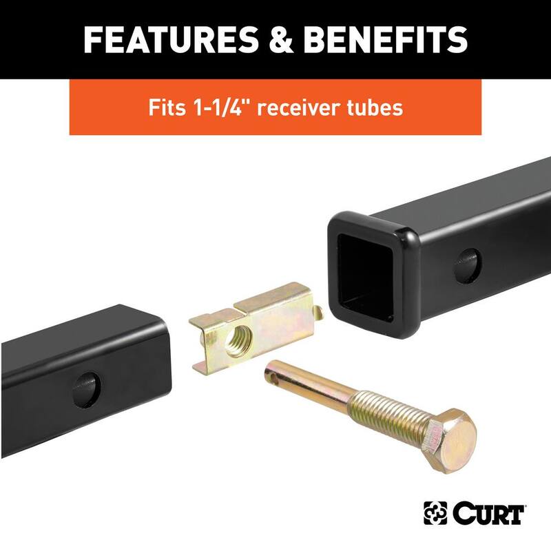 CURT Anti-Rattle Kit (Fits 1-1/4" Receiver) - 22315