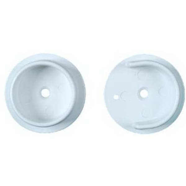 Keen N154-559 Plastic Pole Socket Set - White; Pack Of 15 - KE699296