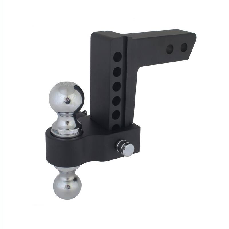 Trailer Valet Blackout 0 in. - 6 in. Drop, 10000 lbs. Capacity Class IV Drop Hitch - Adjustable (2 in. Plus 2-5/16 in.) - BSDH0031