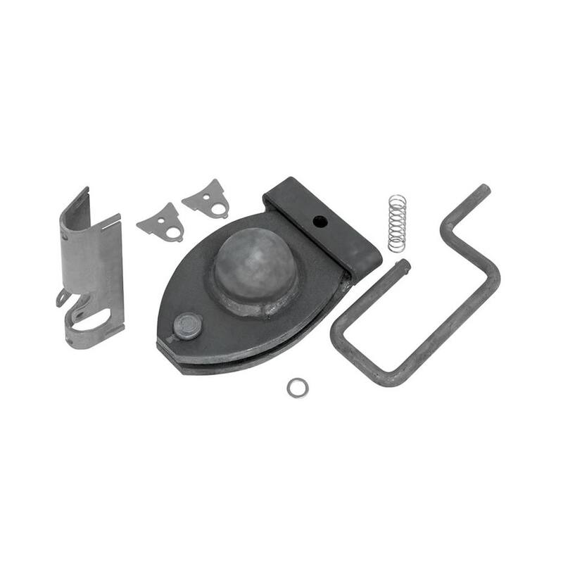 BullDog Adjustable Gooseneck Coupler Trailer Kit with Locking Pins and Cover for Trailer - 287740300