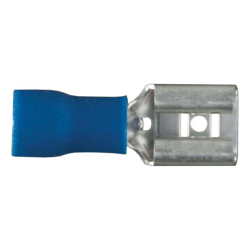 CURT Female Quick Connectors (16-14 Wire Gauge, 100-Pack) - 59592