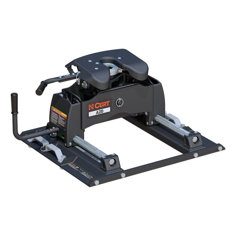 CURT A20 5th Wheel Hitch with Ford Puck System Roller - 16676