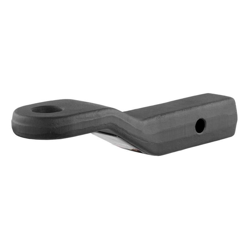 CURT 17,000 lbs. 2 in. Drop Forged Trailer Hitch Ball Mount Draw Bar (2 in. Shank, 8-1/2 in. Long) - 45340