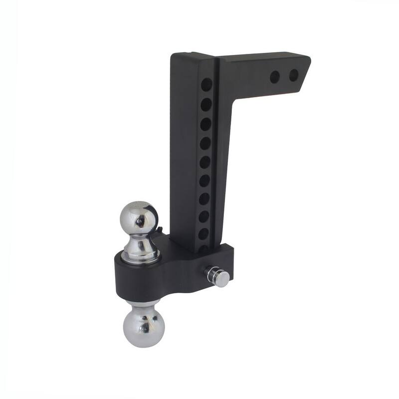 Trailer Valet Blackout 0 in. - 10 in. Drop 10000 lbs. Capacity Class IV Drop Hitch - Adjustable (2 in. Plus 2-5/16 in.) - BSDH0033