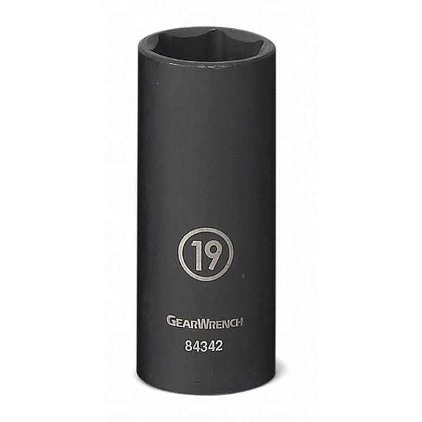 Gearwrench 3/8" Drive 6 Point Deep Impact Metric Socket 8mm - 84331N