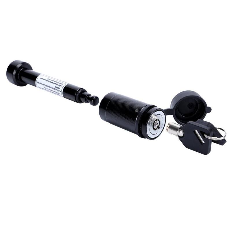 MaxxHaul 5/8 in. Dogbone Hitch Lock, Black fits 2 in. and 2-1/2 in. Receiver - 50232