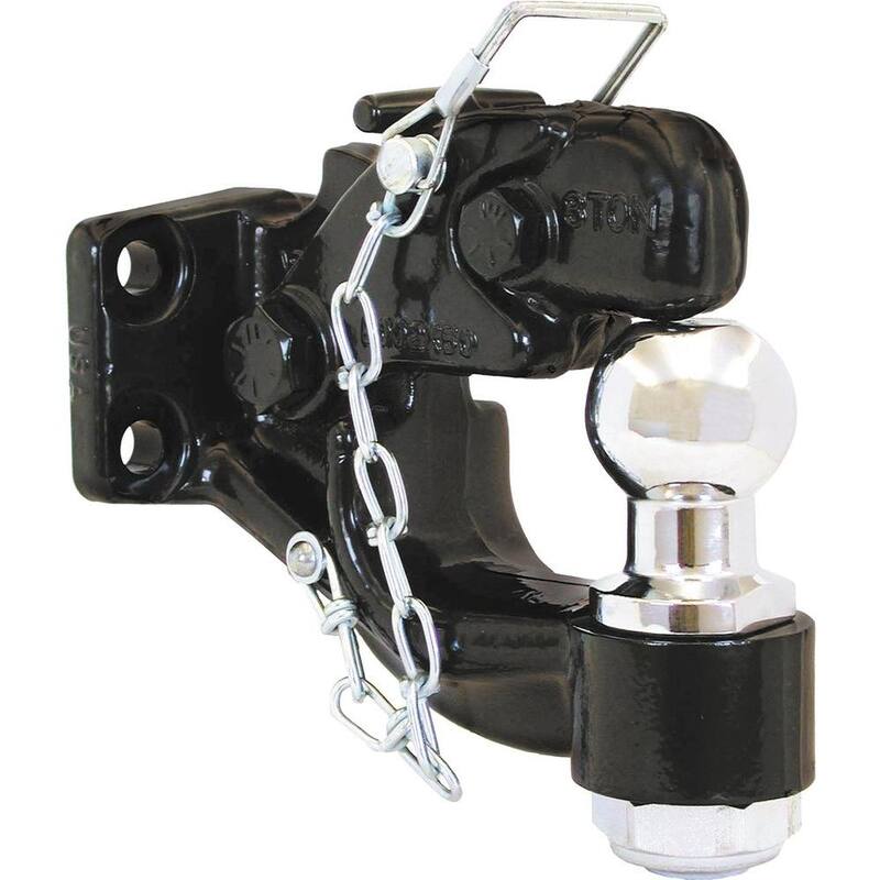 Buyers Products Company 2 in. 8-Ton Chrome Combination Hitch Ball - BH82000