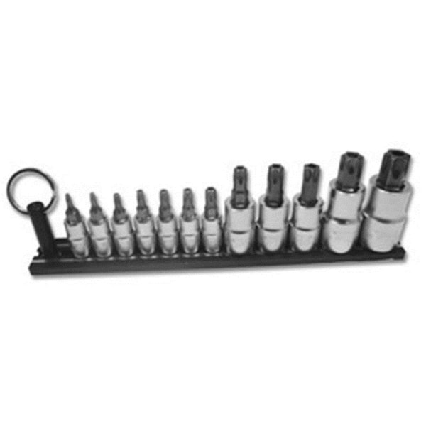 Homecare Products Standard Tamper Torx Socket Set - 12 Piece - HO3480971