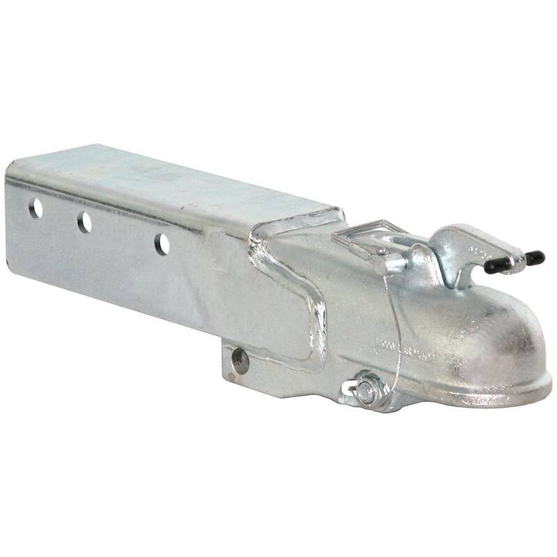 Buyers Products Company Heavy-Duty Straight Tongue Cast Coupler with 2-5/16 in. Cast and 3 in. Channel - 0091562