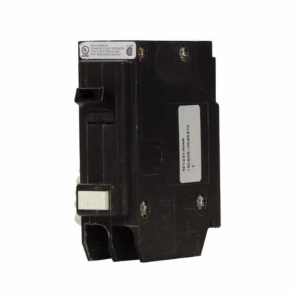 Eaton Circuit Breaker, BRP Series, 15A, 1 Pole, 120/240V AC, 10kA - BRP115GF