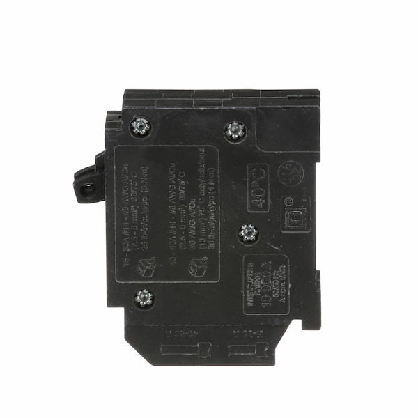 Square D Miniature Circuit Breaker, HOMT Series, 15A, 1 Pole, 120/240V AC, 10kA - HOMT1515CP