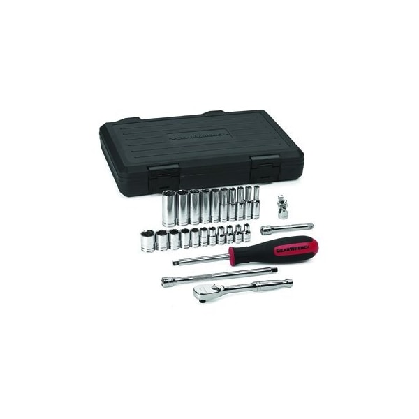 Apex Tool Group SKT SET 1/4" DR 6 PT FRAC 26 PC - GWR80312DD