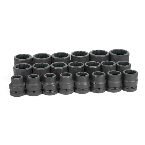 Grey Pneumatic SKT SET 1" DR. 21 PC. FRAC 3/4" - 2" - 1 - GP9121