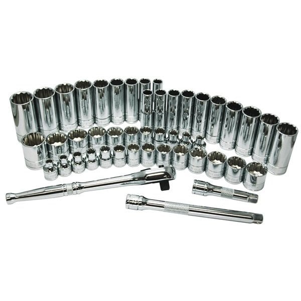 Atd Tools ATD 47-Piece 3/8-inch Drive 12-Point SAE and Metric Pro Socket Set - 1247