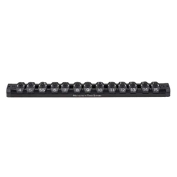 Mechanics Time Savers Mechanics Time Savers MTS-LAS14MBK 0.25 in. Lock-a-Socket Metric Drive - Black - MTS-LAS14MBK