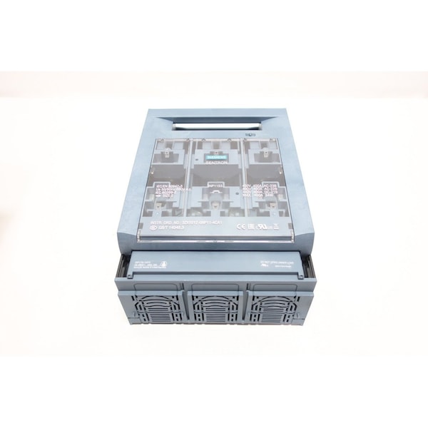 Siemens Sentron Tamaño 2 34W 3P 400A Amp 400V-AC Interruptor de desconexión fusible - 3NP1153-1DA10