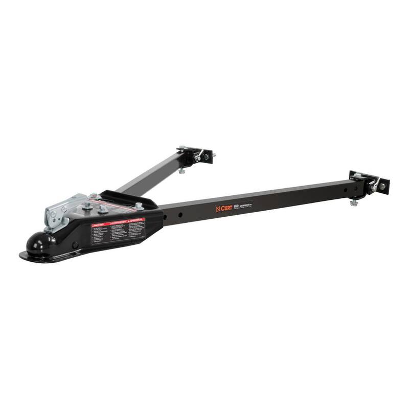 CURT Adjustable Tow Bar with 2" Coupler (Adjusts 26" to 41" Wide) - 19745
