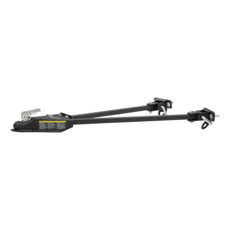 CURT Adjustable Tow Bar with 2" Coupler (Adjusts 26" to 41" Wide) - 19745