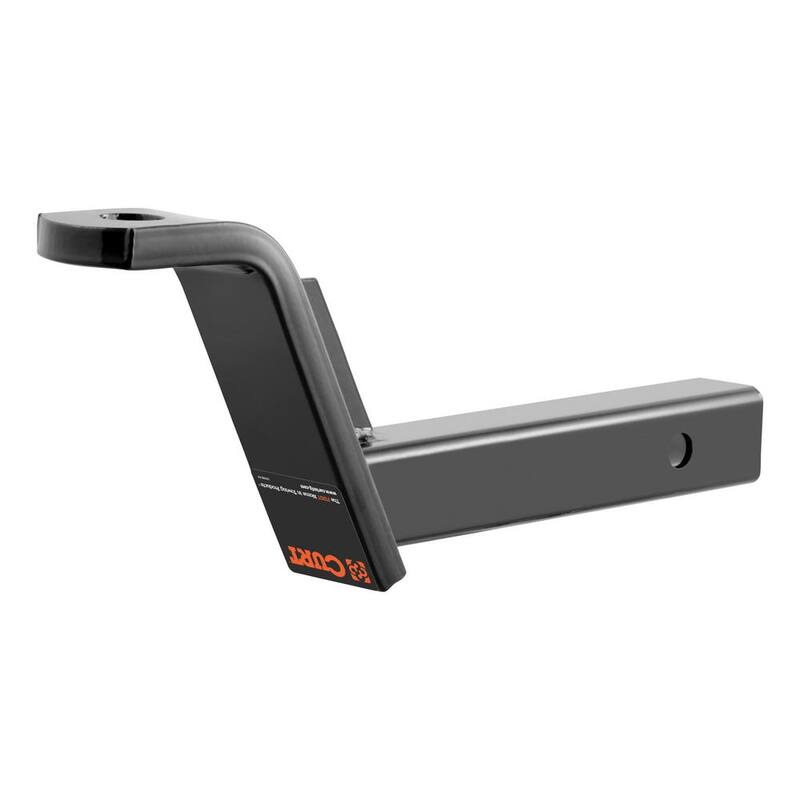 CURT Class 3 7,500 lbs. 6 in. Drop Trailer Hitch Ball Mount Draw Bar (2 in. Shank, 14-1/4 in. Long) - 45280