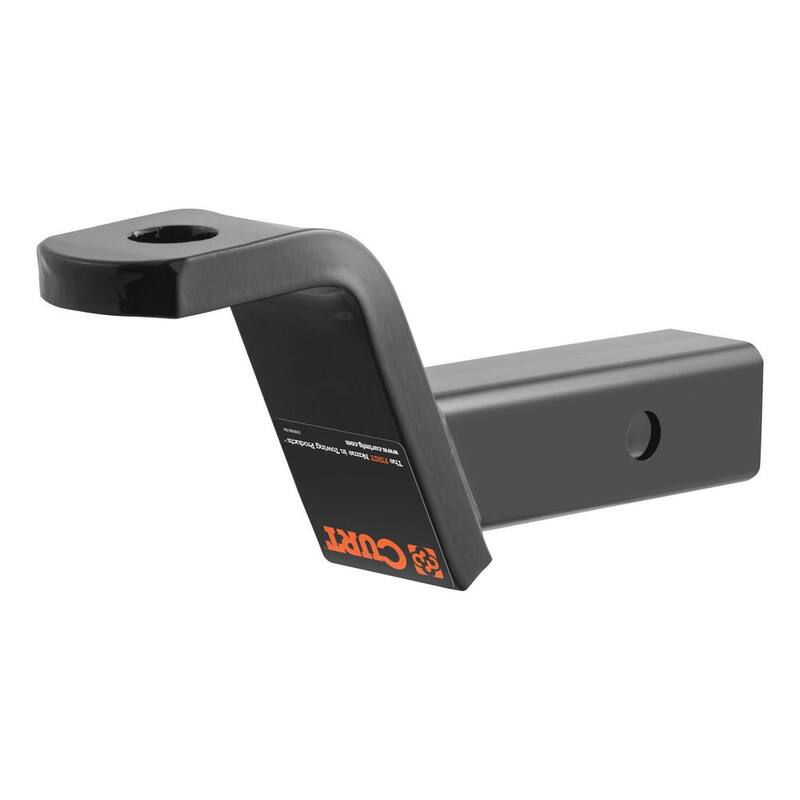 CURT Class 3 7,500 lbs. 4 in. Drop Trailer Hitch Ball Mount Draw Bar (2 in. Shank, 8-1/4 in. Long) - 45050