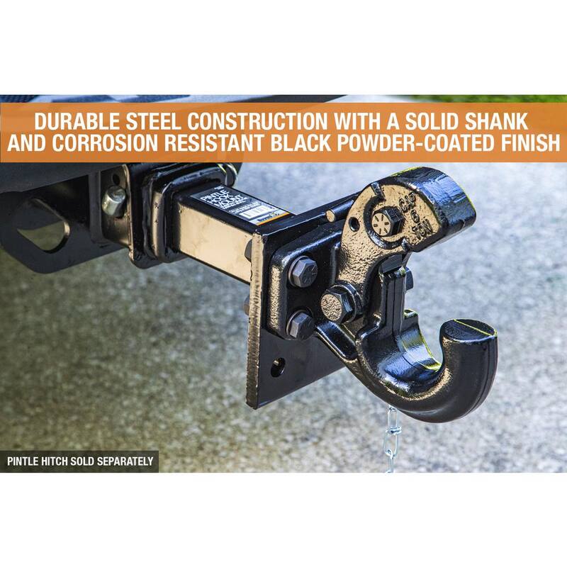 Buyers Products Company 2-Position 15,000 lbs. Pintle Hook Mount for 2 in. Hitch Receivers - PM105