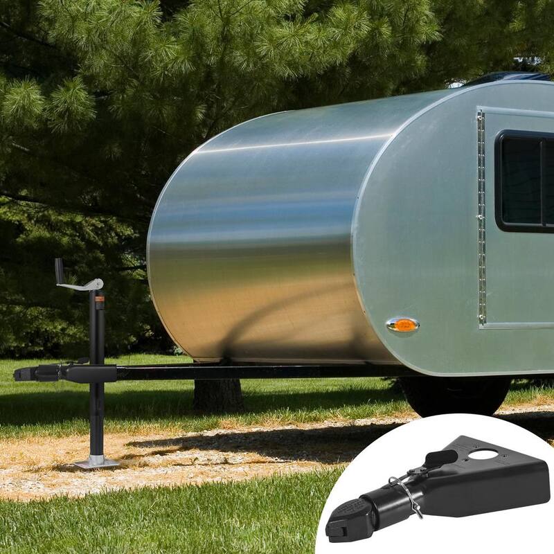 VEVOR A-Frame Trailer Coupler, Fits 2 in. Hitch Ball Size,7000 lbs. Capacity,Heavy Duty Steel Coupler for Towing Station Wagon - AXTCOHQDZHJ25QG1PV0-808