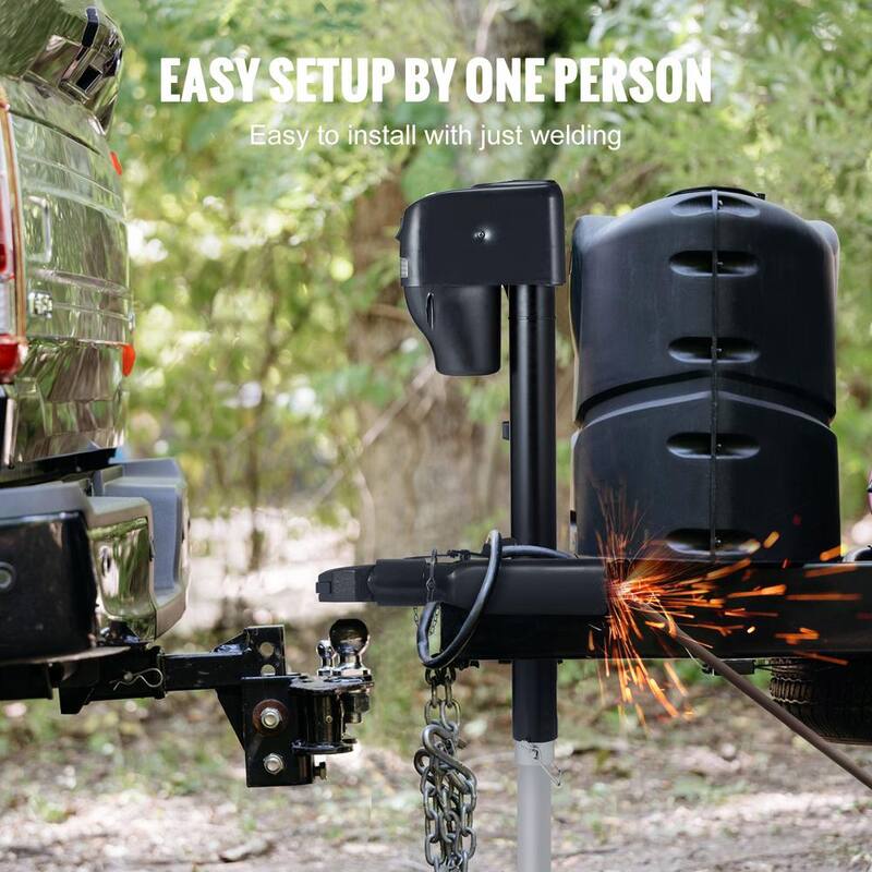 VEVOR A-Frame Trailer Coupler, Fits 2 in. Hitch Ball Size,7000 lbs. Capacity,Heavy Duty Steel Coupler for Towing Station Wagon - AXTCOHQDZHJ25QG1PV0-808