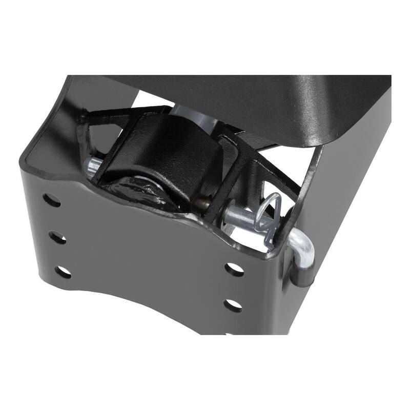 CURT Q20 5th Wheel Hitch with Roller and Ram Puck System Adapter - 16687