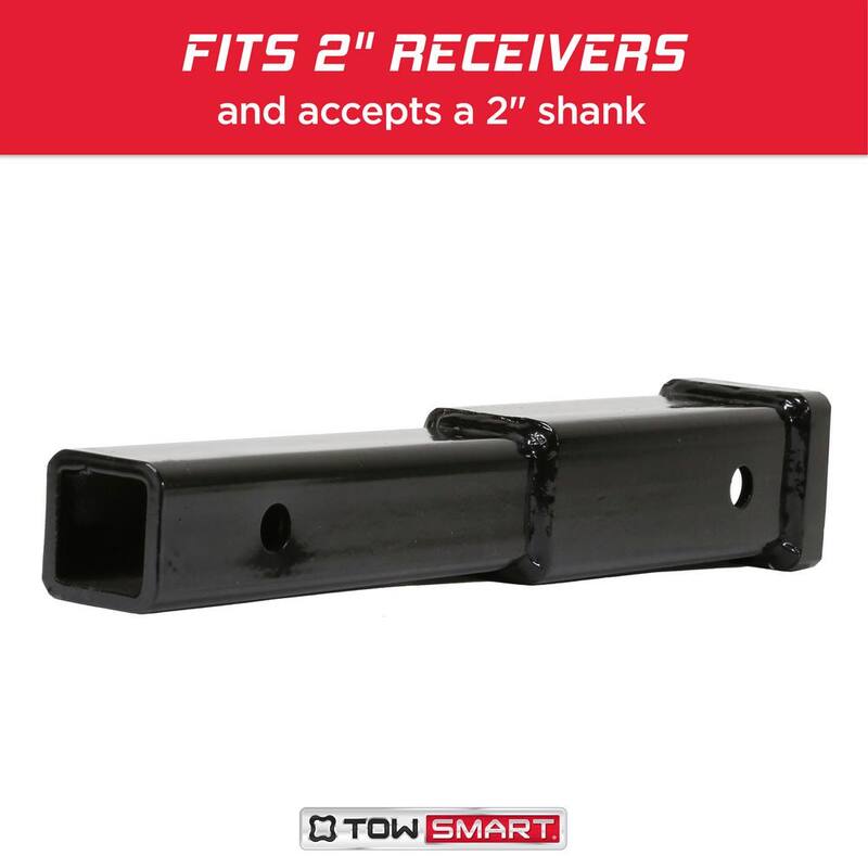 TowSmart 2 in. x 12 in. Hitch Extension with Collar 333 lbs. - 7067
