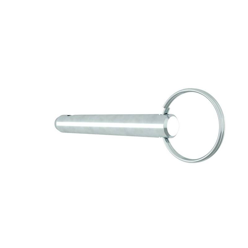 Everbilt 3/8 in. x 2-1/8 in. Zinc-Plated Cotterless Hitch Pin - 815618