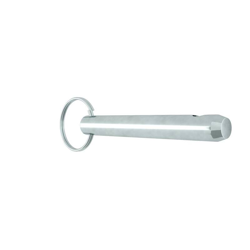 Everbilt 3/8 in. x 2-1/8 in. Zinc-Plated Cotterless Hitch Pin - 815618
