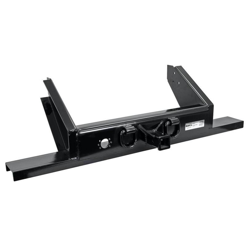 Buyers Products Company Flatbed/Flatbed Dump Hitch Plate Bumper With 2 in. Receiver - 1809055