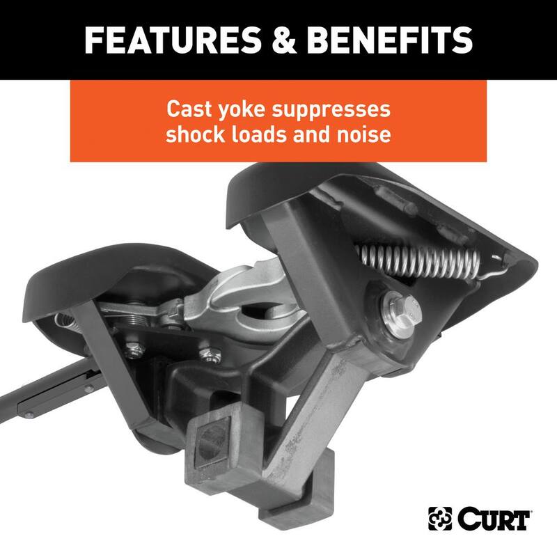 CURT A25 5th Wheel Hitch with Ford Puck System Legs - 16036