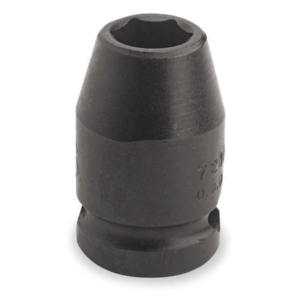 Proto 3/8 in Drive Impact Socket 15/16 in Size 6 pt Standard Depth, Black Oxide - J7230H