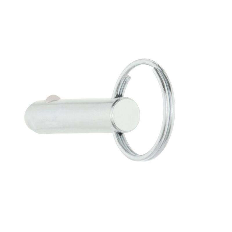 Everbilt 3/8 in. x 1-1/8 in. Zinc-Plated Cotter Less Hitch Pin - 815598