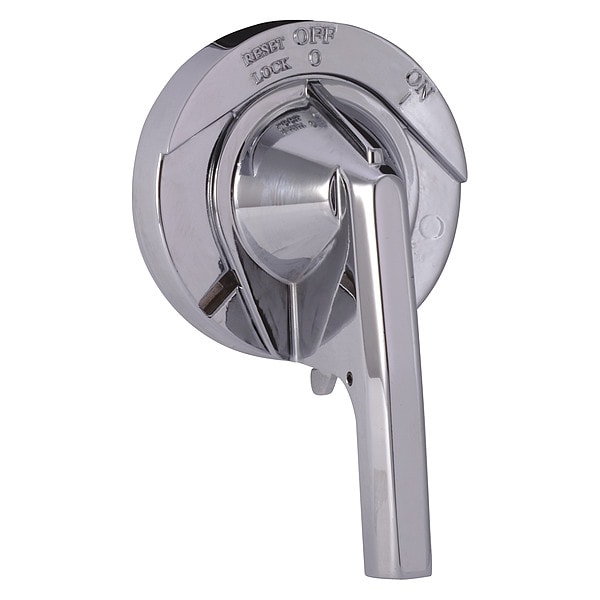 Accesorio de interruptor de circuito Square D, PowerPact B/H/J, ensamblaje de mango rotativo de 3 pulgadas, 125A a 250A, NEMA 3/4/4X, cromado - 9421LC43