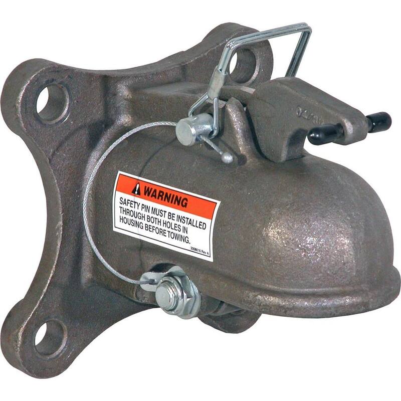 Buyers Products Company 2-5/16 in. 4-Hole Mount Style Heavy Duty Cast Coupler - 0091558