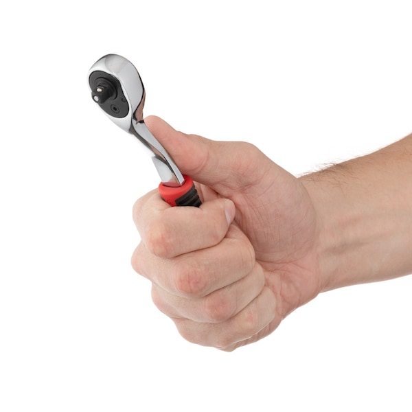 Intertool 1/4 in. Drive Ratchet Socket Set, *Add Length of Ratchet* + Pear, 12 pcs - ET08-8012